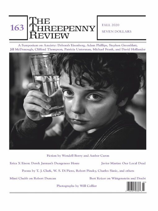 Cover image for The Threepenny Review